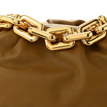 Calfskin The Pouch Chain Moutarde