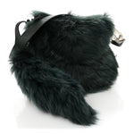 Shearling Small Knight Crossbody Bag Vine