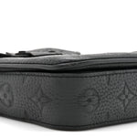 Taurillon Monogram S Lock Wearable Wallet Black