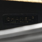 Calfskin CC Clock Camera Case Black