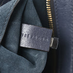 Soft Calfskin Kerala 25 Shoulder Bag Black Navy