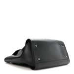 Calfskin Medium Deauville Tote Black