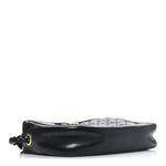 Calfskin Trapuntata Web Mini GG Shoulder Bag Black