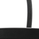 Drummed Calfskin Mini Luggage Black