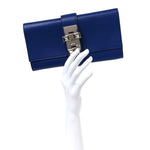 Chevre Mysore Medor 23 Clutch Bleu Hydra Electric Blue