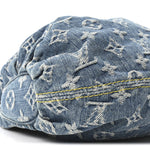 Monogram Denim Pleaty Blue