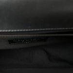 Tweed Metallic Lambskin Medium Boy Flap Silver