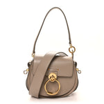 Calfskin Small Tess Bag Motty Grey