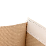 Smooth Calfskin Le Bambino White