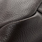 Grained Deerskin Bea Tote Sweet Chocolate
