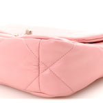 Lambskin Quilted Medium Chanel 19 Flap Pink