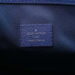 Cowhide Monogram Bandana Keepall Bandouliere 50 Blue