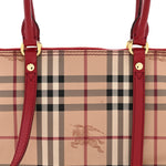 Haymarket Check Small Salisbury Tote Military Red