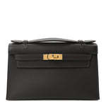 Swift Kelly Pochette Clutch Bai Brun