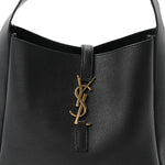 Smooth Calfskin Small Le 5 A 7 Soft Hobo Black