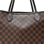 Damier Ebene Neo Neverfull MM Rose Ballerine