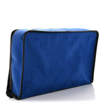 Econyl Nylon Monogram Off The Grid Packing Cube Orient Blue New Plaster