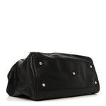 Pebbled Calfskin Medium Soho Chain Shoulder Bag Black