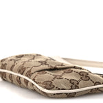 Monogram GG Heart Charm Crossbody Pochette White