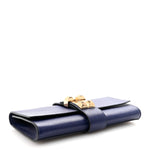 Chevre Mysore Medor 23 Clutch Bleu Encre