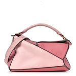 Calfskin Medium Puzzle Bag Soft Pink