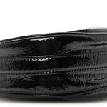 Patent Naplak Arque Shoulder Bag Black