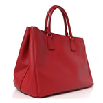 Saffiano Lux Large Tote Fuoco