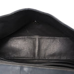 Lambskin Quilted Jumbo Single Flap Grey