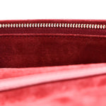 Lambskin Cannage Dioraddict Wallet On Chain Clutch Fuchsia