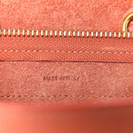 Grained Calfskin Nano Belt Bag Terracotta