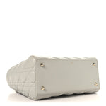 Lambskin Cannage Medium Lady Dior Grey