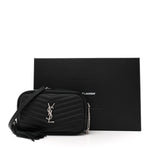 Grain De Poudre Matelasse Monogram Mini Lou Camera Bag Black