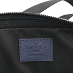 Calfskin Monogram Shadow Trio Messenger Navy River Blue