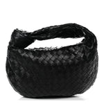 Nappa Intrecciato Teen Jodie Hobo Black