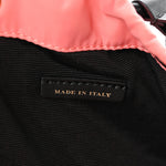 Nylon Medium Rucksack Backpack Bright Coral Pink