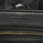 Nappa Intrecciato Small Andiamo Shoulder Bag Black