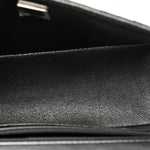 Metallic Aged Calfskin Chevron Quilted 2.55 Reissue Mini Flap Grey