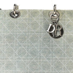 Denim Cannage Lady Dior Light Blue