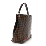 Damier Ebene Caissa Hobo Cherry