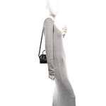 Shiny Lord Calfskin Micro Antigona Black