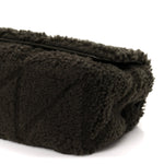 Shearling Monogram Small Jamie Grainy Moss