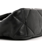 Lambskin Quilted Medium Chanel 19 Flap Black