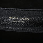 Calfskin Mini Lady Bag Black Flamma