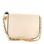 Azalea Calfskin Mini Crystal Horsebit 1955 Shoulder Bag Mystic White