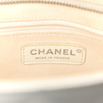 Caviar Quilted Medallion Tote White