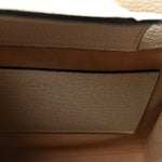 Wonka Grain Calfskin Small Diana Tote Bag Mystic White