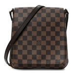 Damier Ebene Musette Salsa Long Strap