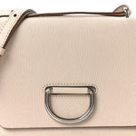 Goatskin Small D-Ring Bag Beige