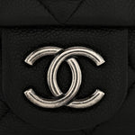 Caviar Quilted Coco Casual Flap Black