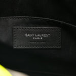 Patent Calfskin Matelasse Monogram Lou Camera Bag Neon Yellow